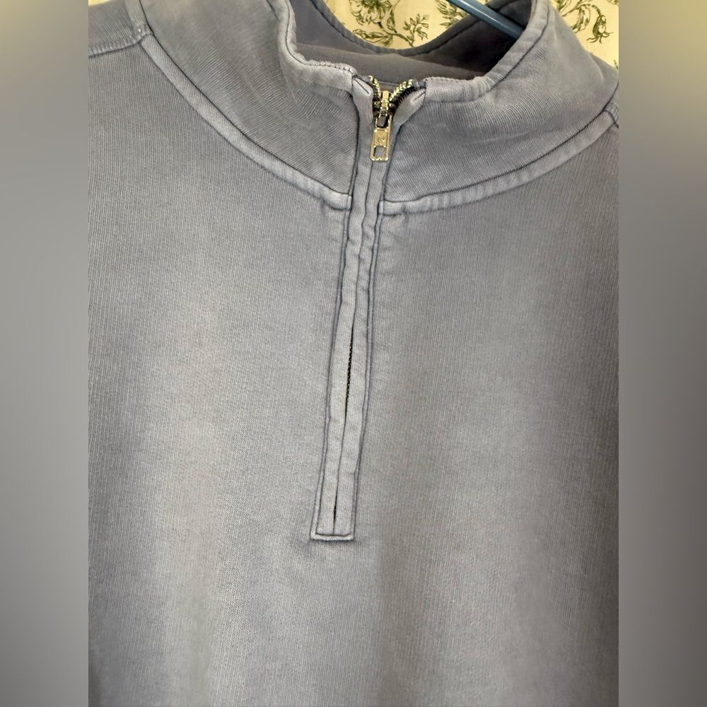 Pink half zipper sweater - Picture 3 of 5